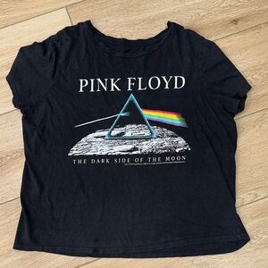 Pink Floyd Black Graphic T-Shirt Women’s Size XL